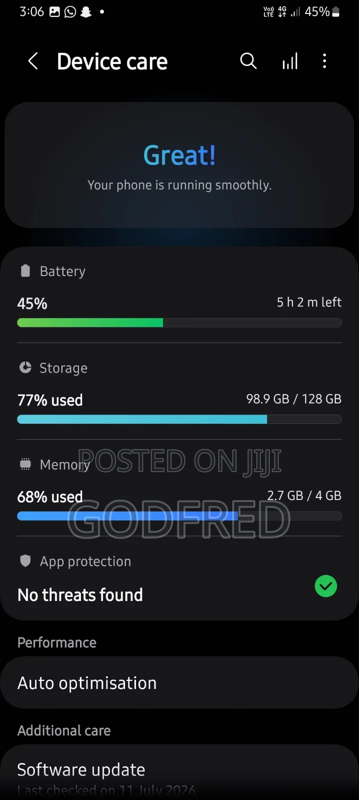 Samsung Galaxy A13 (SM-A137) 128 GB Blue