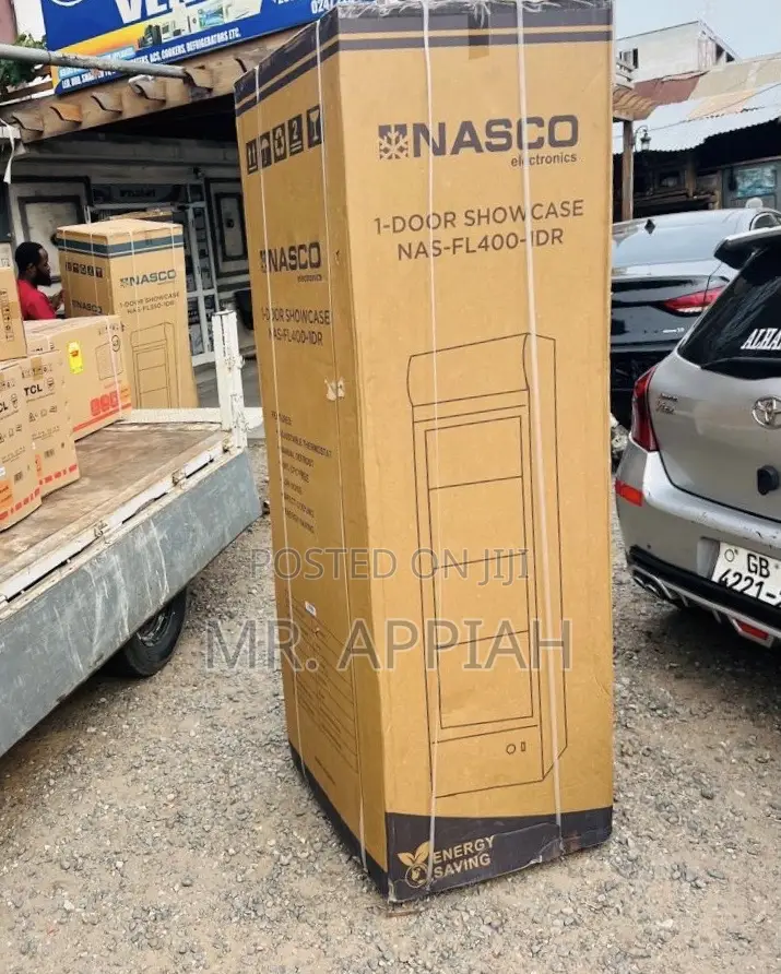 Get Classic Nasco NAS-FL400-1DR Electric Fridge(Glass Door)