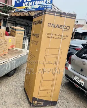 Get Classic Nasco NAS-FL400-1DR Electric Fridge(Glass Door)