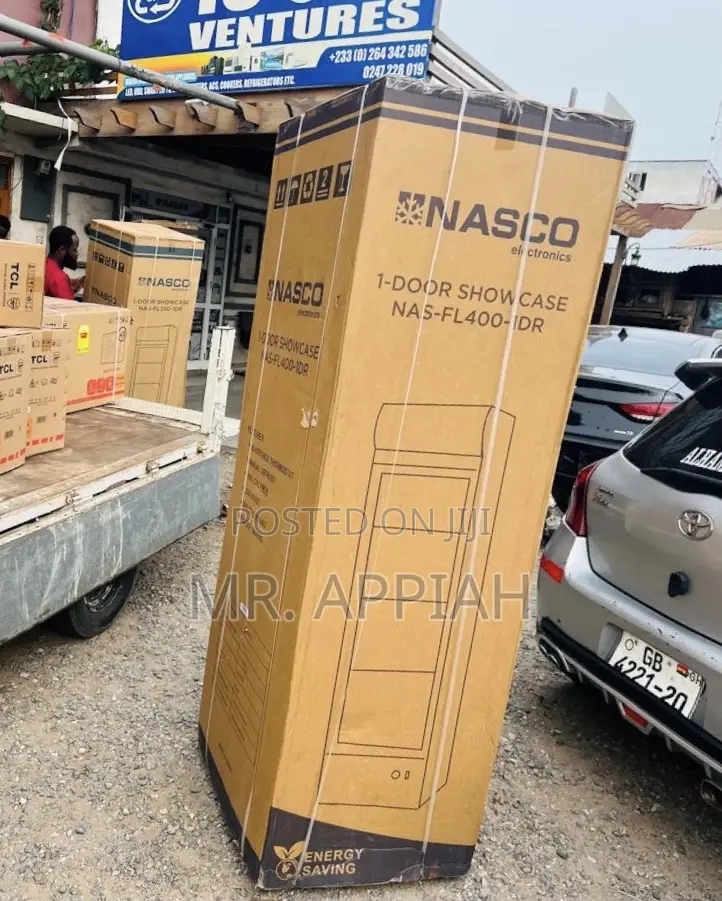 Get Classic Nasco NAS-FL400-1DR Electric Fridge(Glass Door)