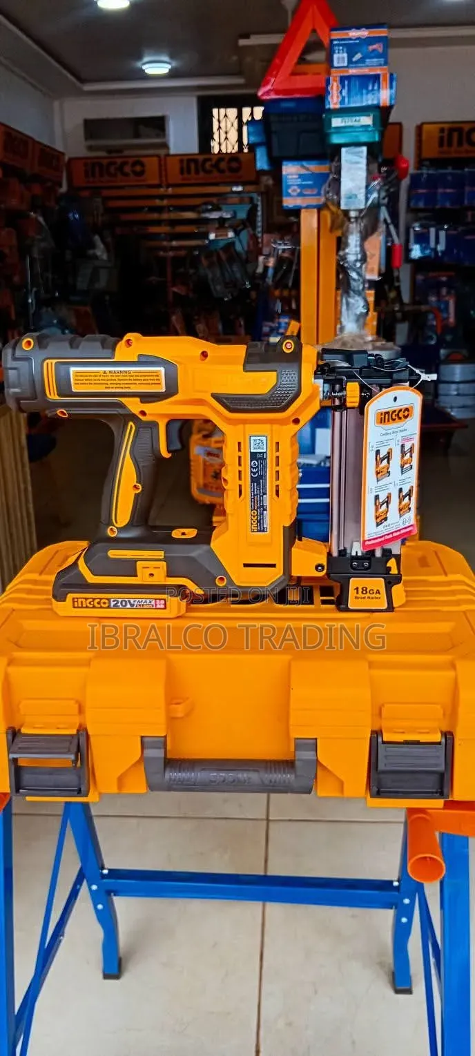 Ingco Cordless Brad Nailer