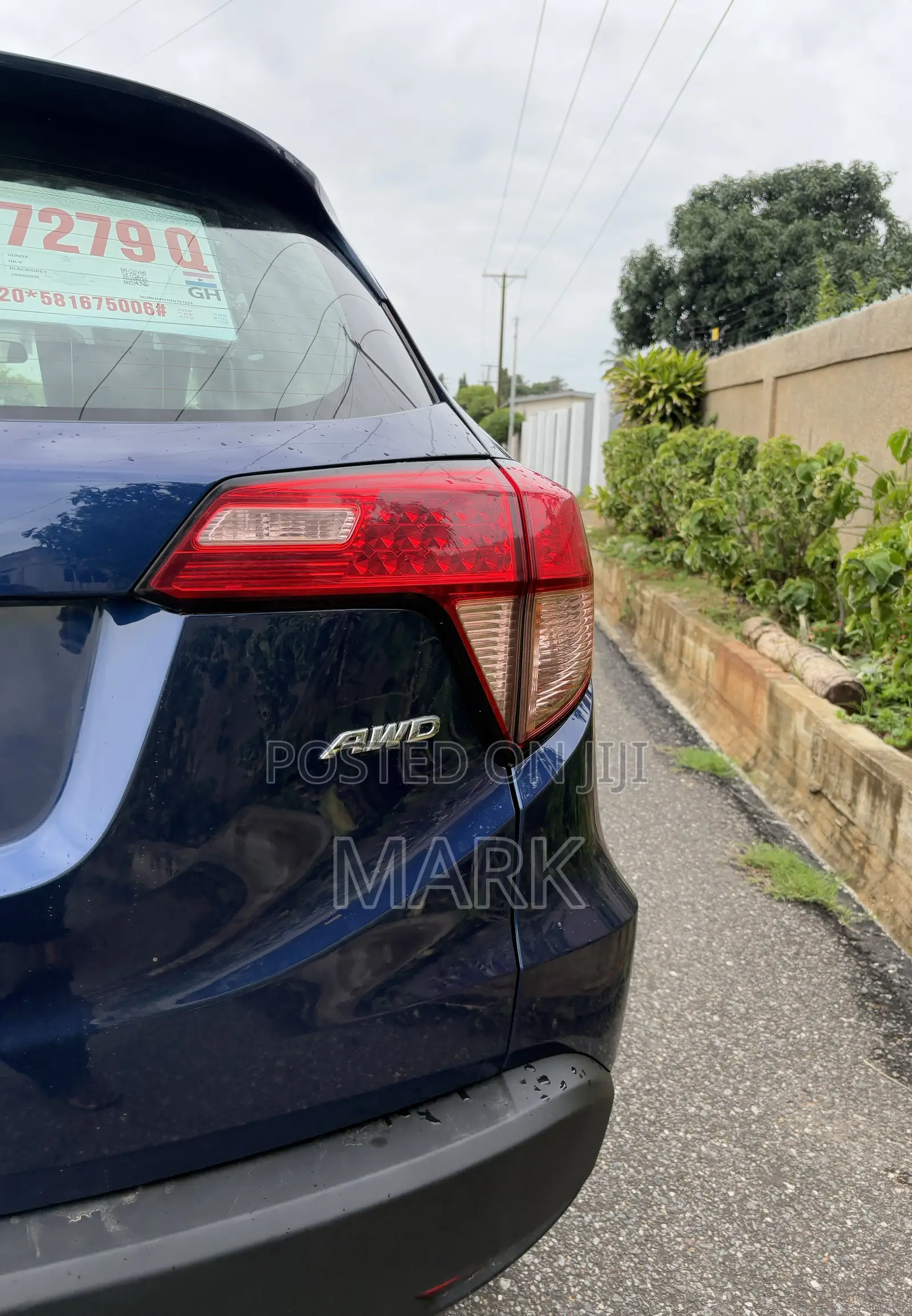 Honda HR-V LX AWD 2017 Blue