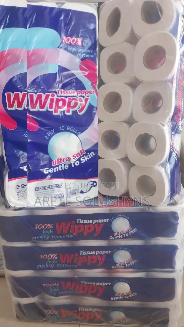 Wippy Toilet Tissue Roll 10rolls/7packs
