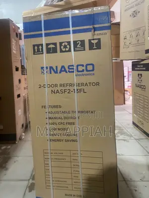 Double Door Nasco 113L Top Mount Freezer Fridge(NASF2-13fl)