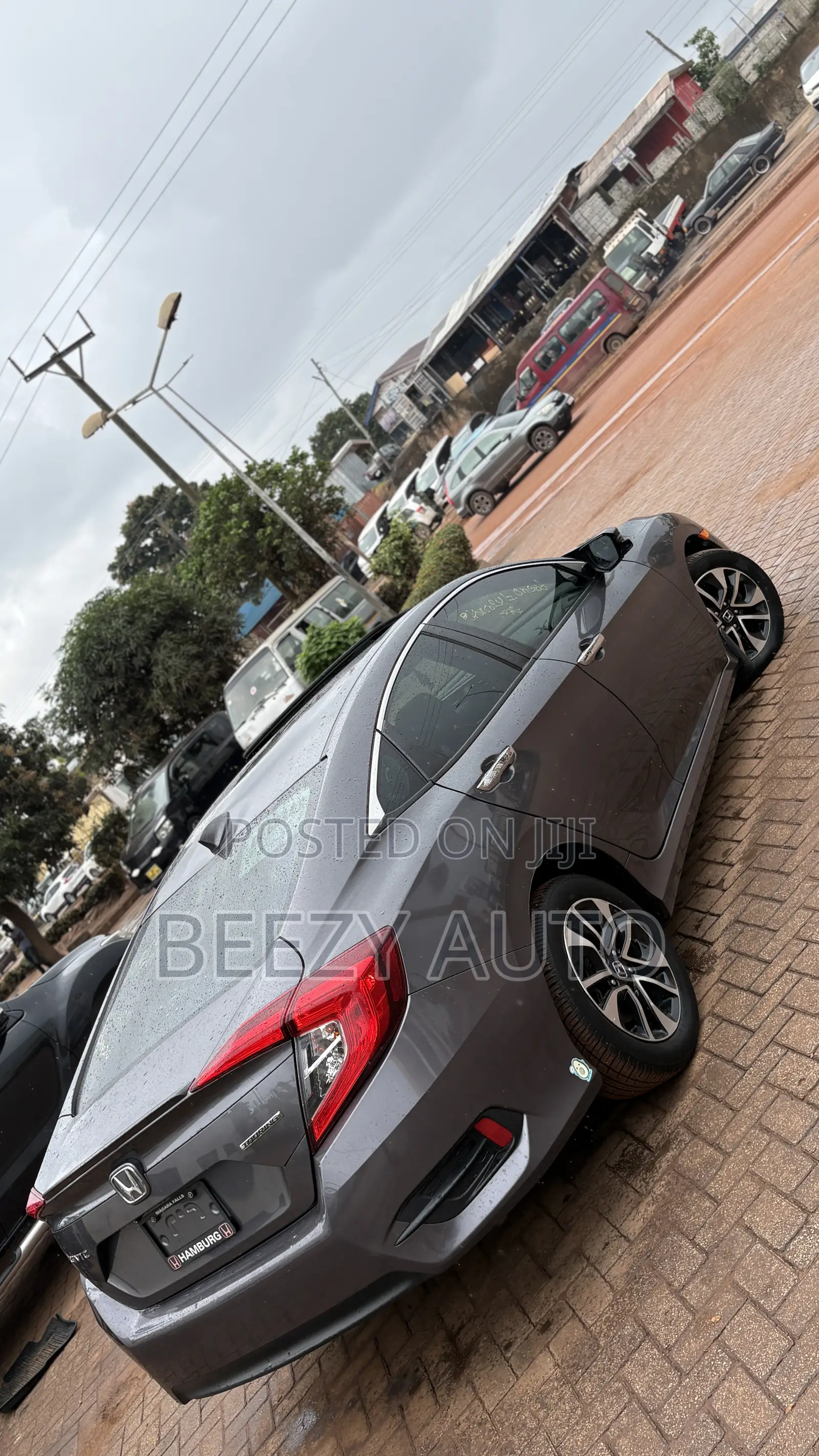 Honda Civic Touring Sedan 2018 Gray