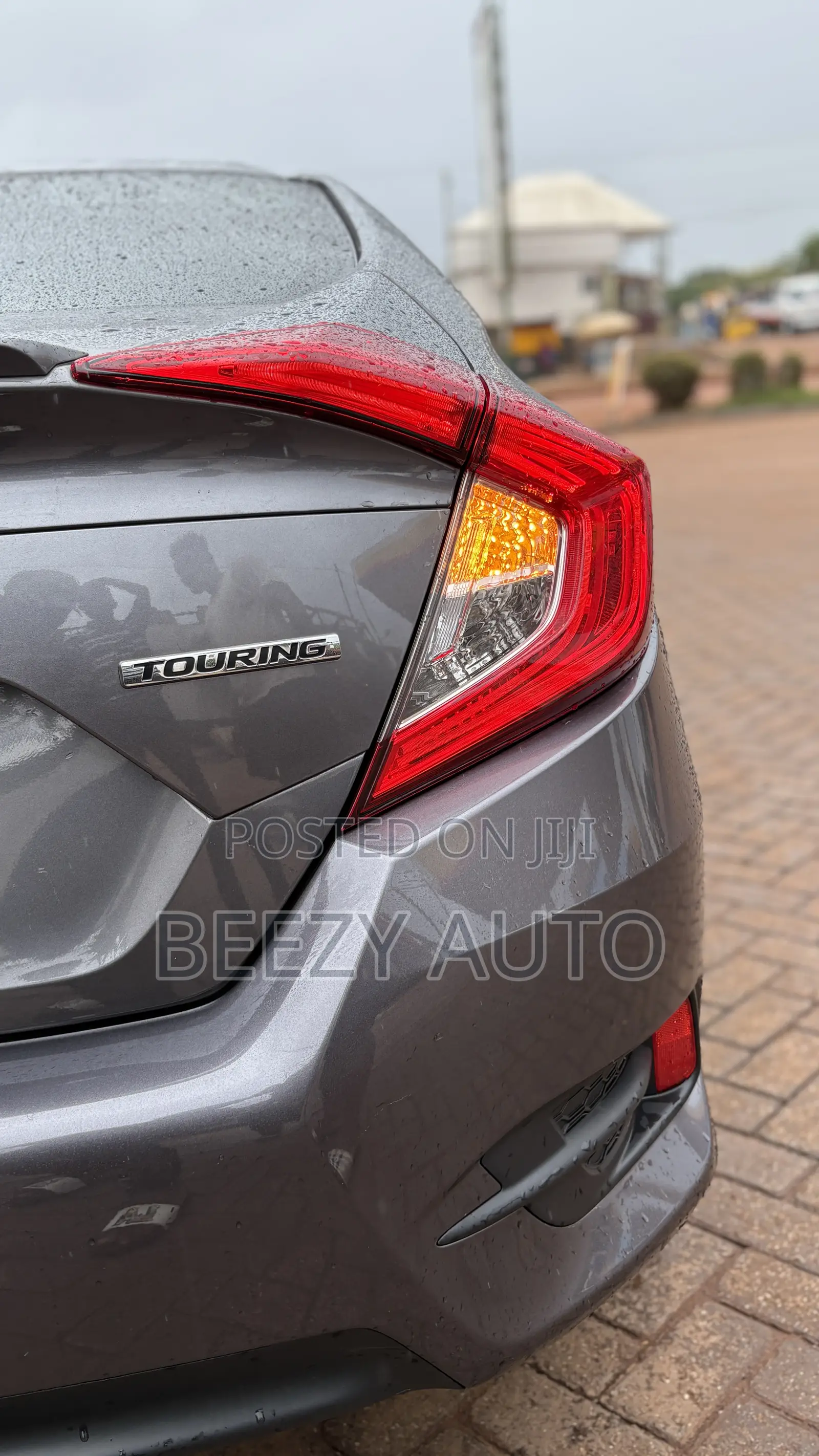 Honda Civic Touring Sedan 2018 Gray