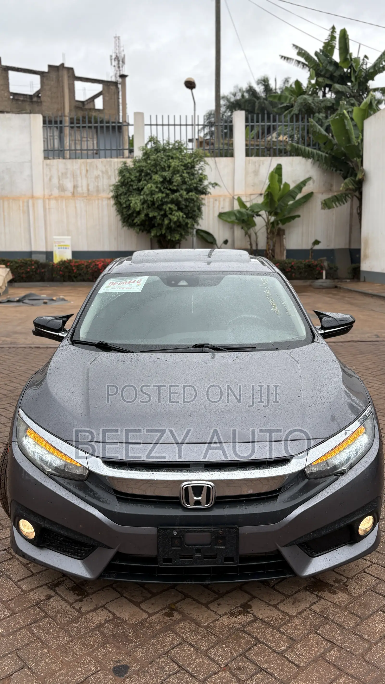 Honda Civic Touring Sedan 2018 Gray