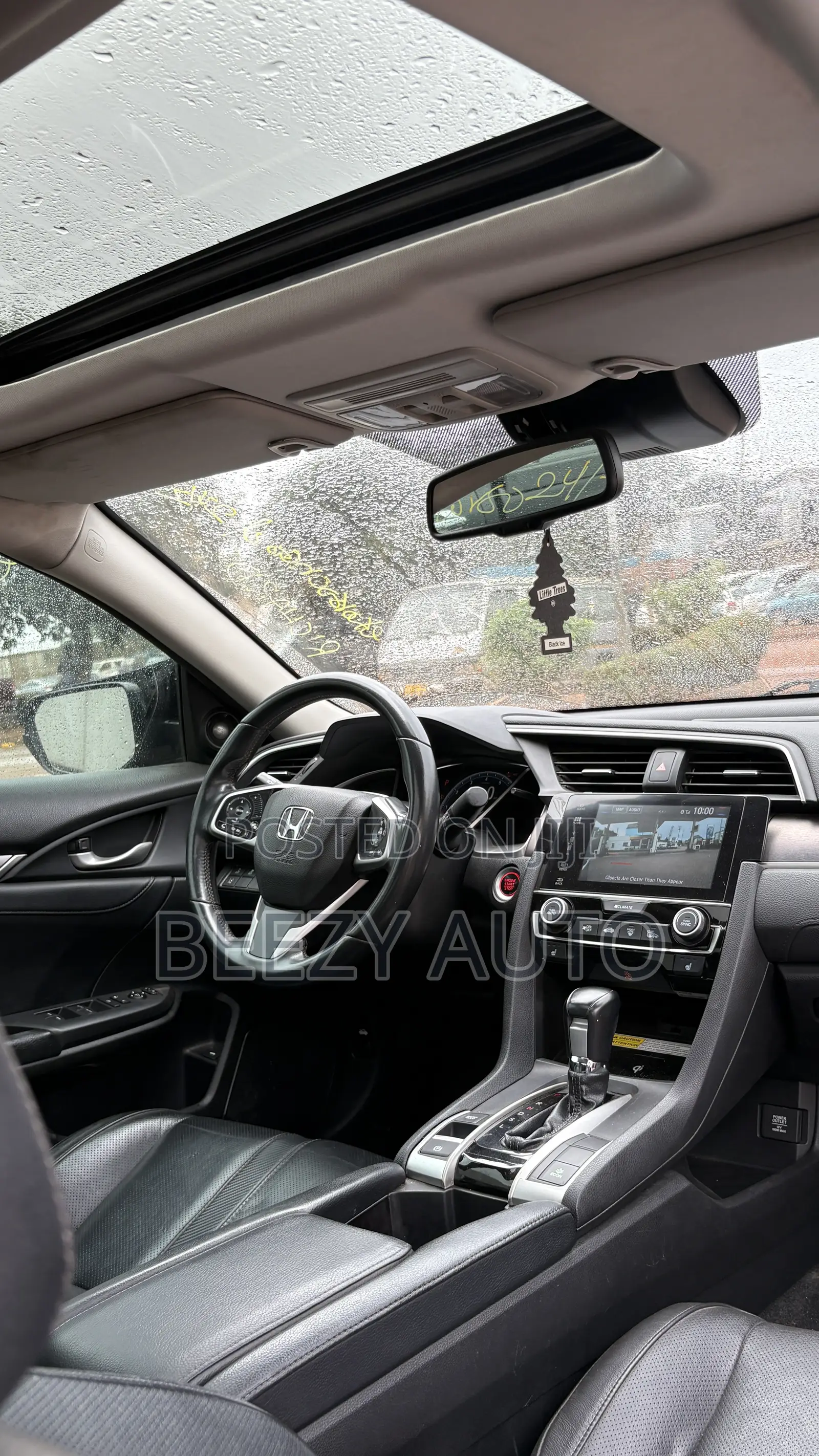 Honda Civic Touring Sedan 2018 Gray