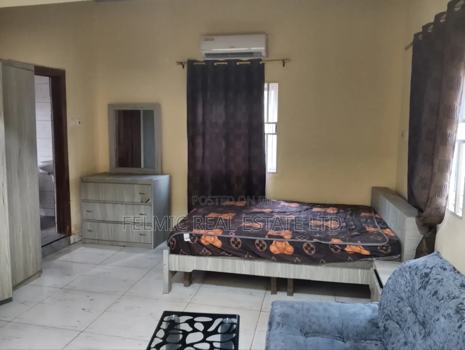 Furnished 1bdrm Apartment in Felmic Real Estate, Dzorwulu for rent