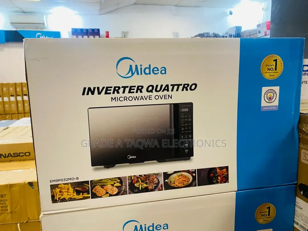 Eco-Friendly Midea 32-L Grill Microwave