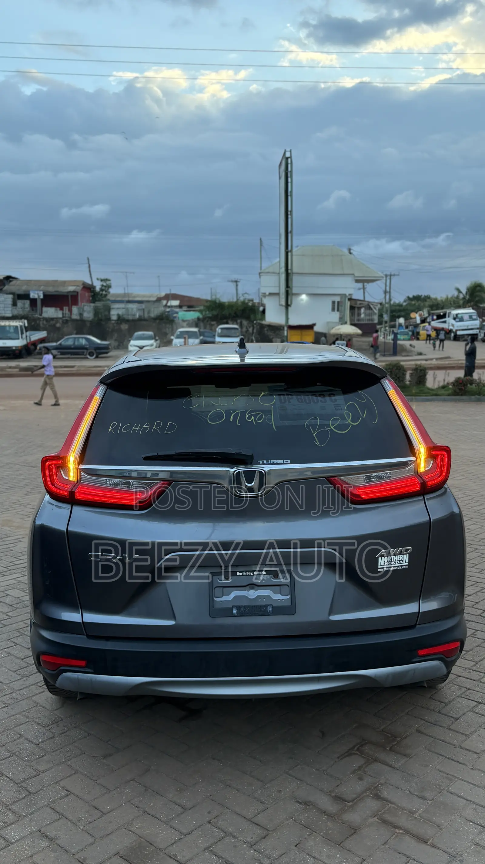 Honda CR-V EX-L 4dr SUV AWD (1.5L 4cyl CVT) 2017 Gray