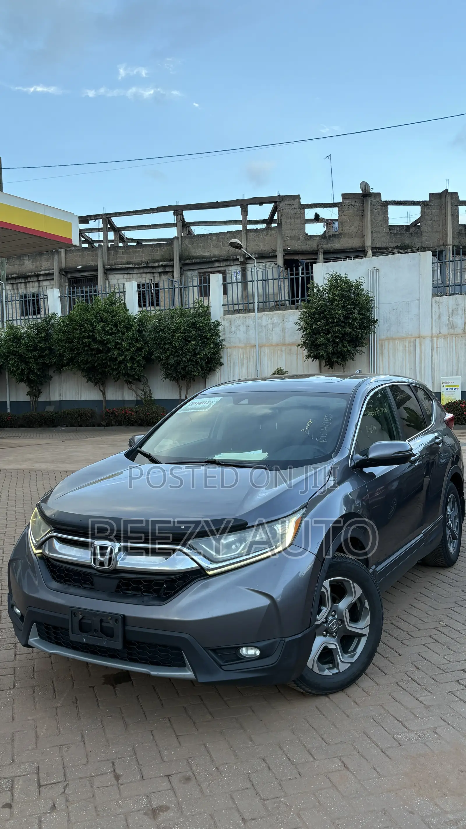 Honda CR-V EX-L 4dr SUV AWD (1.5L 4cyl CVT) 2017 Gray
