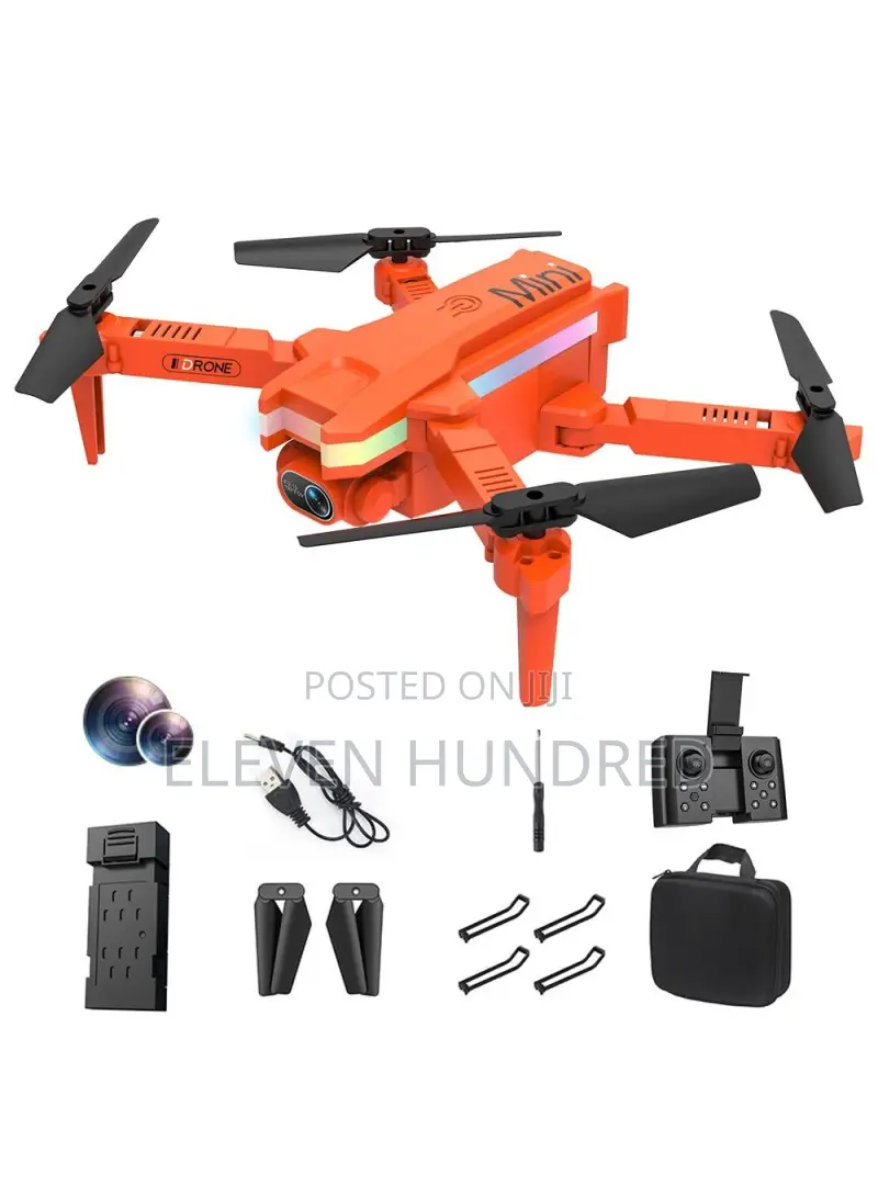 Folding Mini Aerial Photo Drone With Dual Cameras