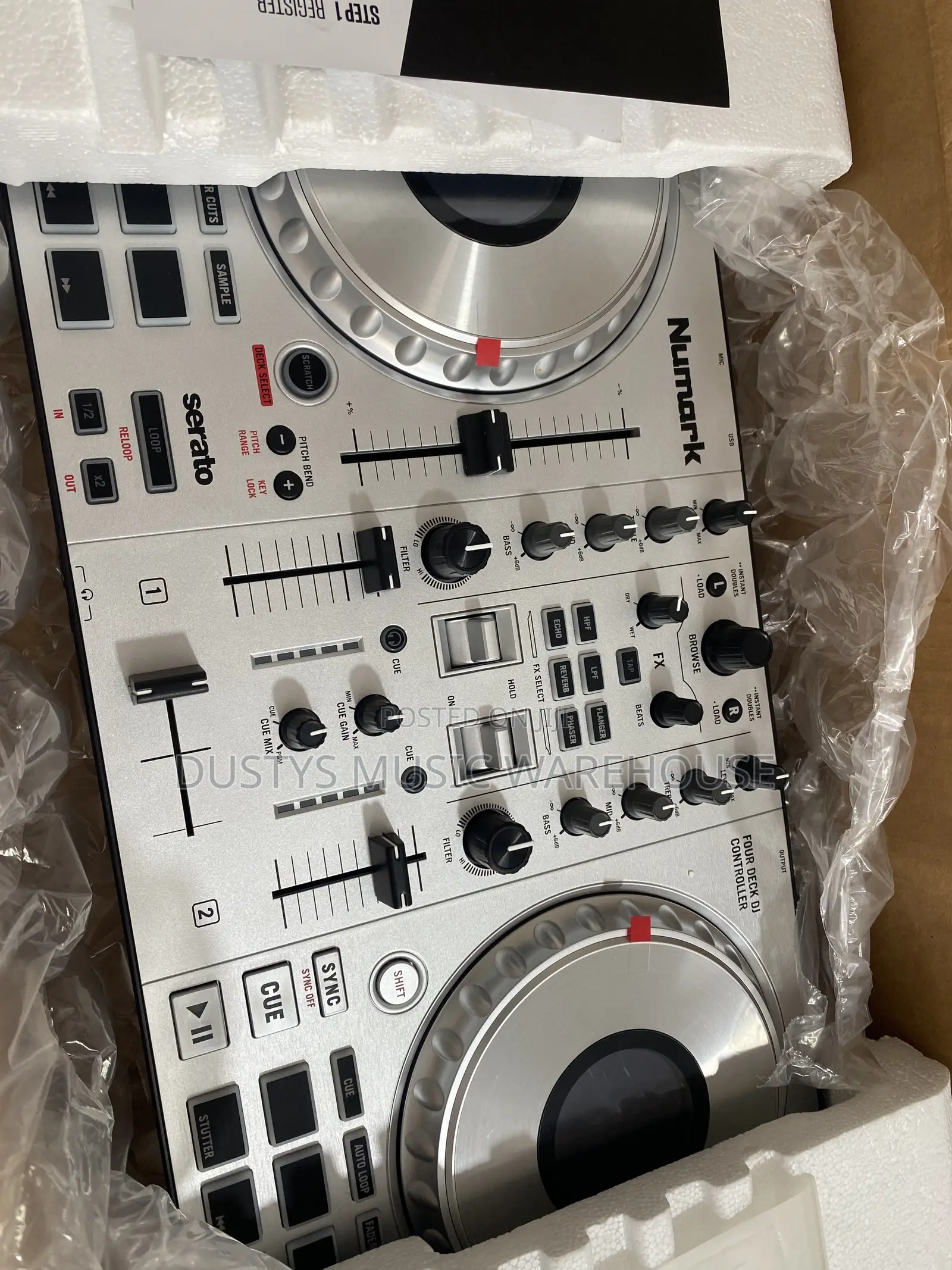Numark Platinum Fx Silver Edition