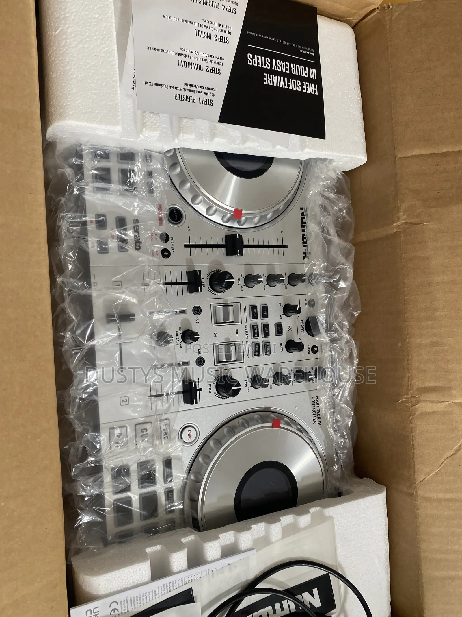 Numark Platinum Fx Silver Edition