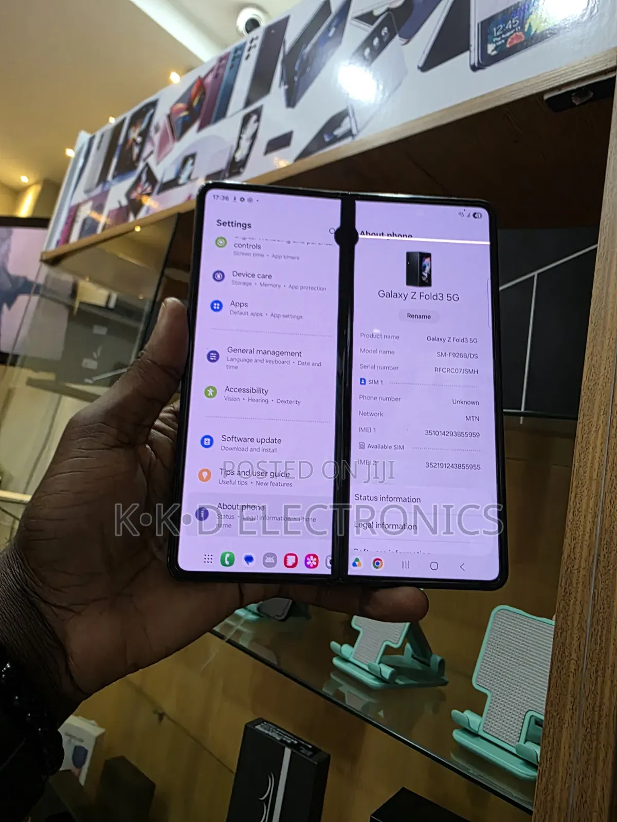 Samsung Galaxy Z Fold 3 512 GB Green