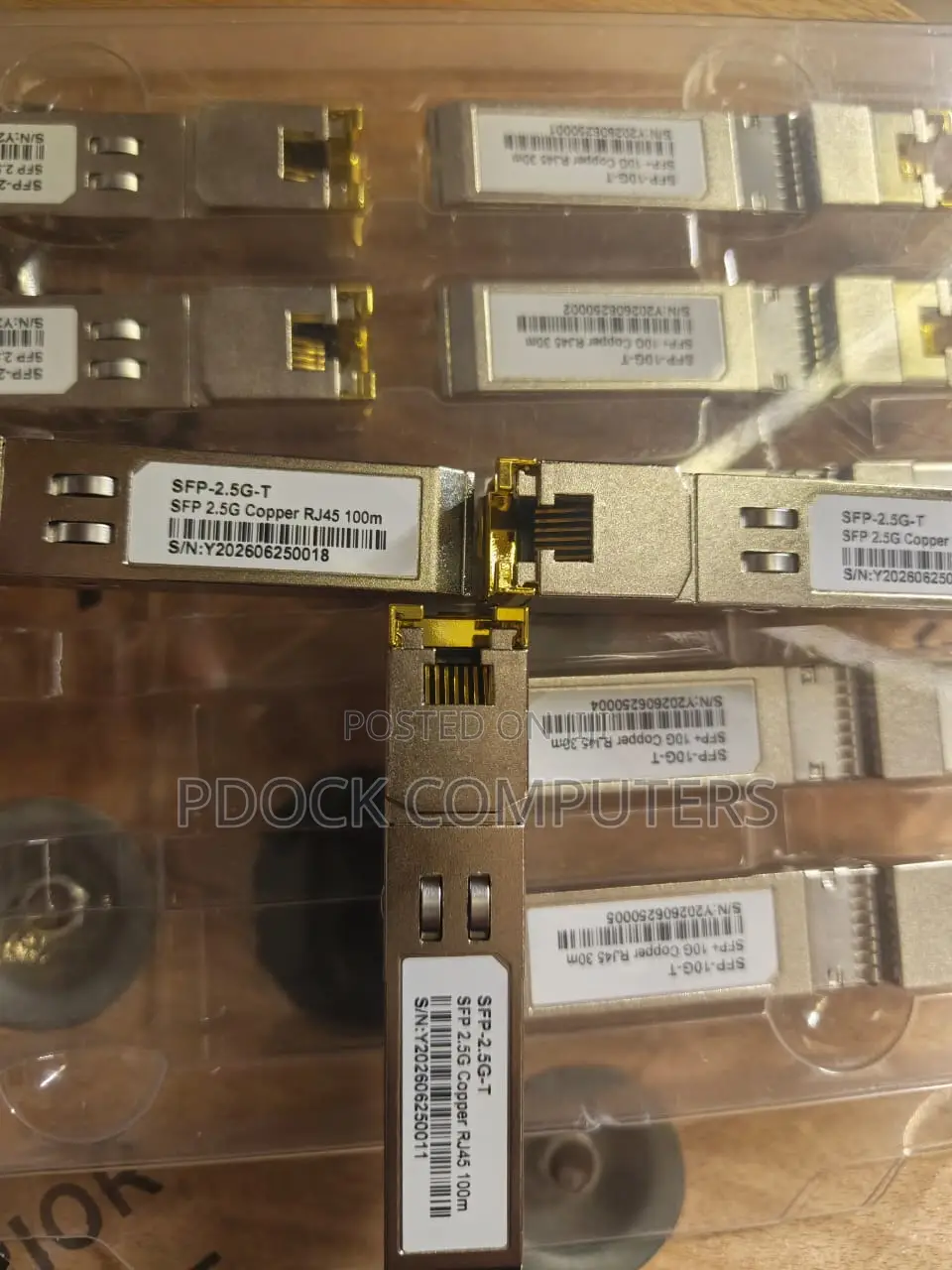 Fiber SFP 2.5g Copper Rj45 100m