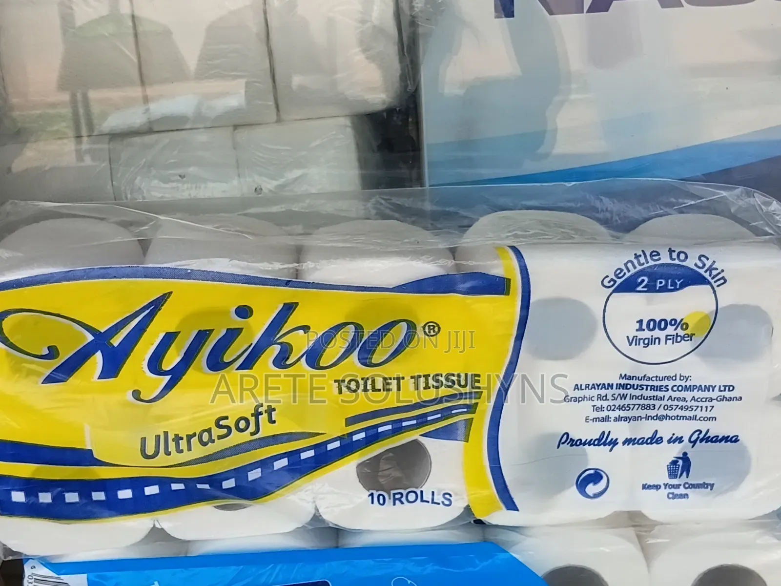 Ayikoo Tissue Toilet Roll 10rolls/7packs
