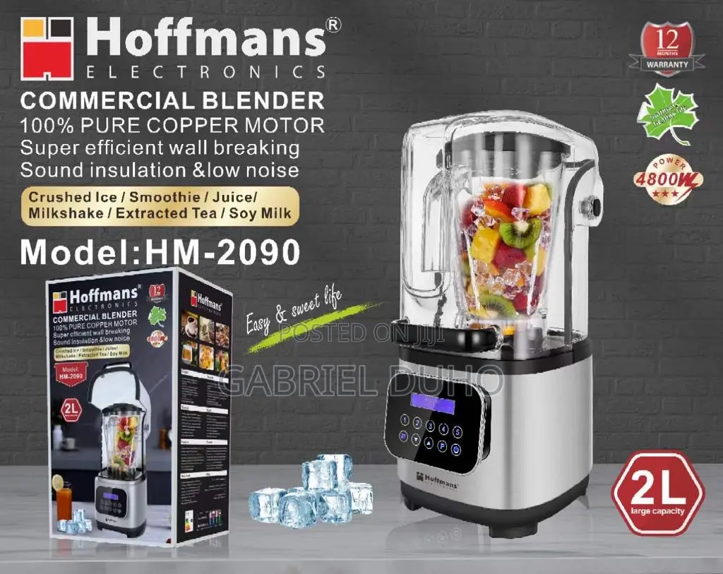 Hoffmans Heavy Duty Digital Blender