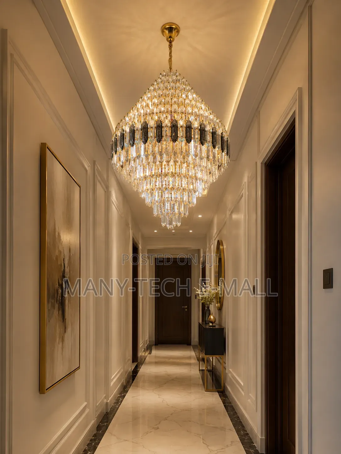 Elegance Crystal Chandelier Light.