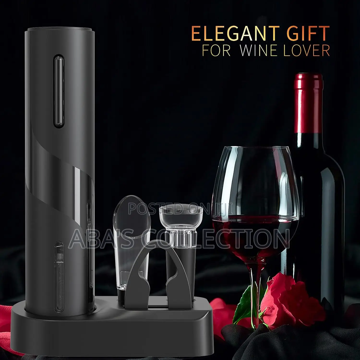 Wine Opener Set (Electric Rechargeable Automatic Corkscrew)