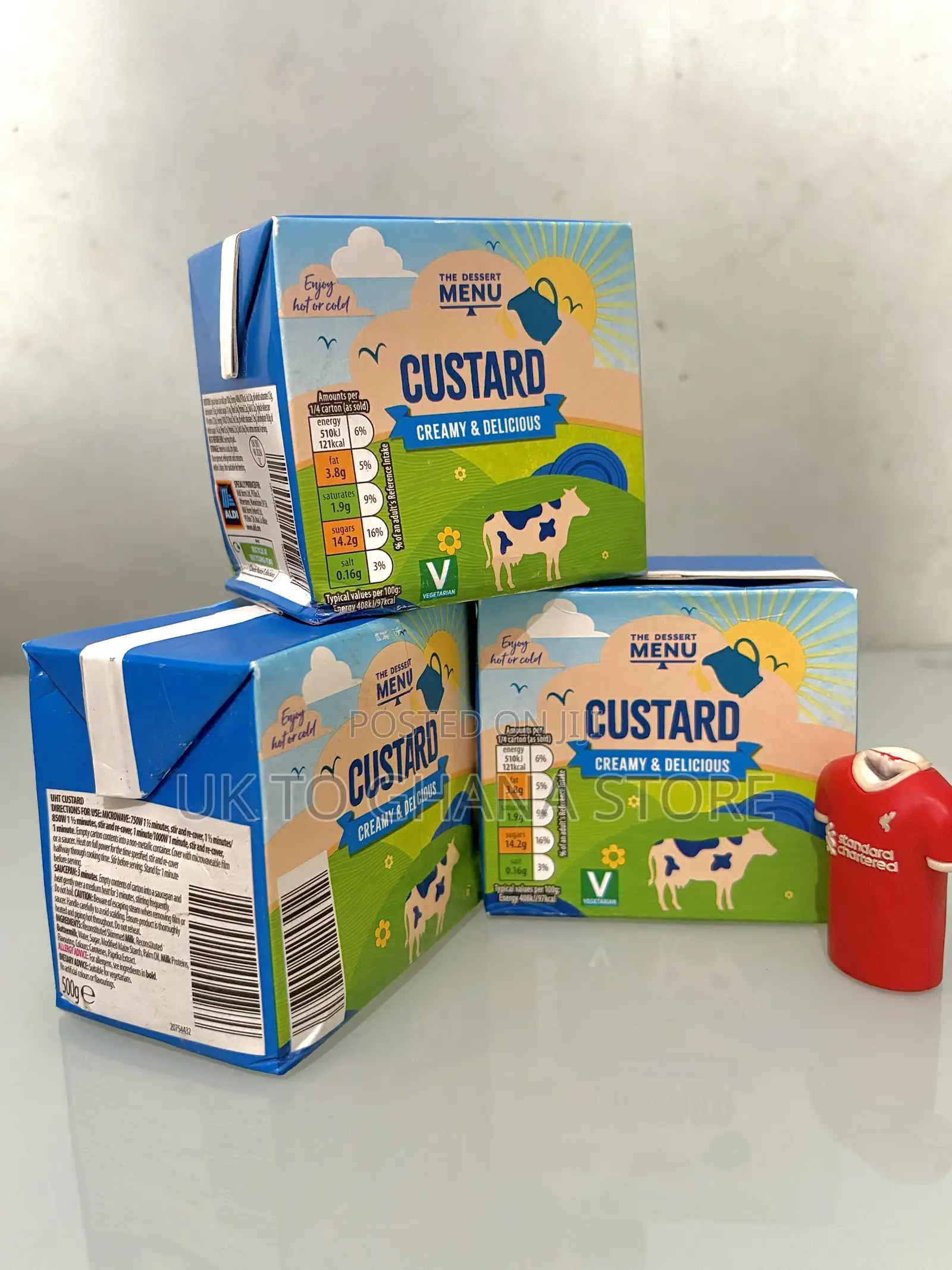 Dessert Menu Custard 500g