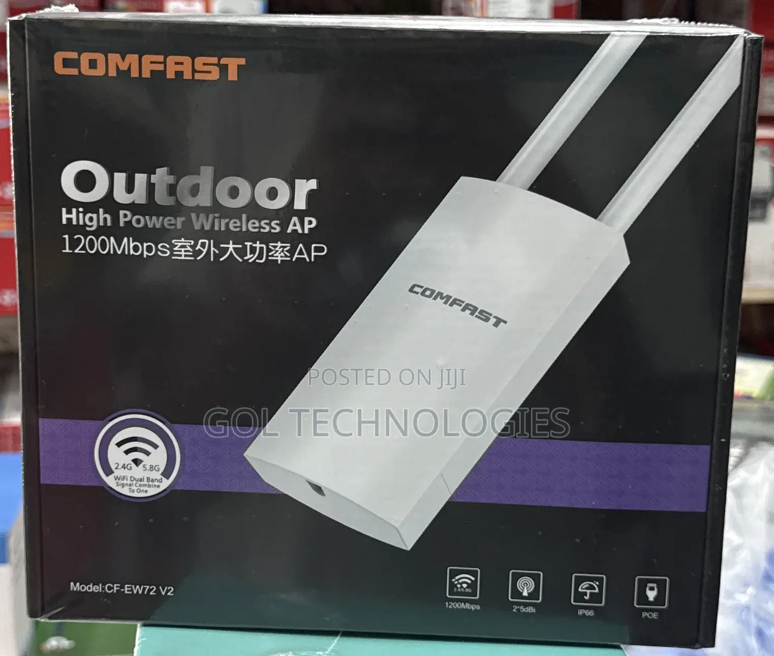Comfast Outdoor High Power Wireless Ap Cf-Ew72 V2