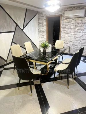 6chairs Marble Dining Table