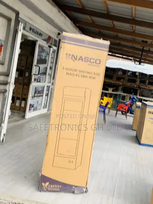 Neatly Boxed Nasco 298-Liter Display Fridge (NAS-FL360-1DR)
