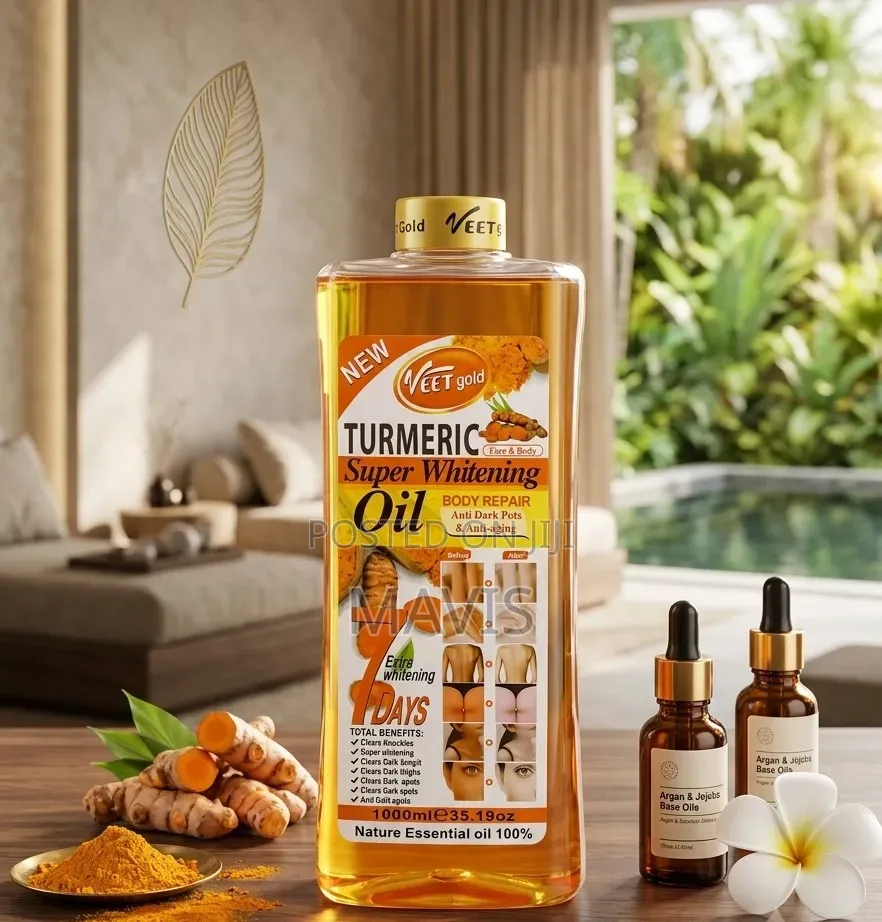 Tumeric Super Whitening Body Oil
