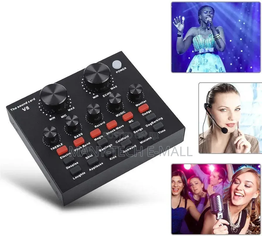 Generic V8 Live Sound Card