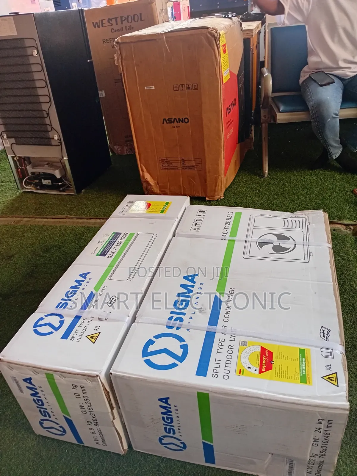 Original Sigma 1.5hp AC for Sale, Low Energy Consumption