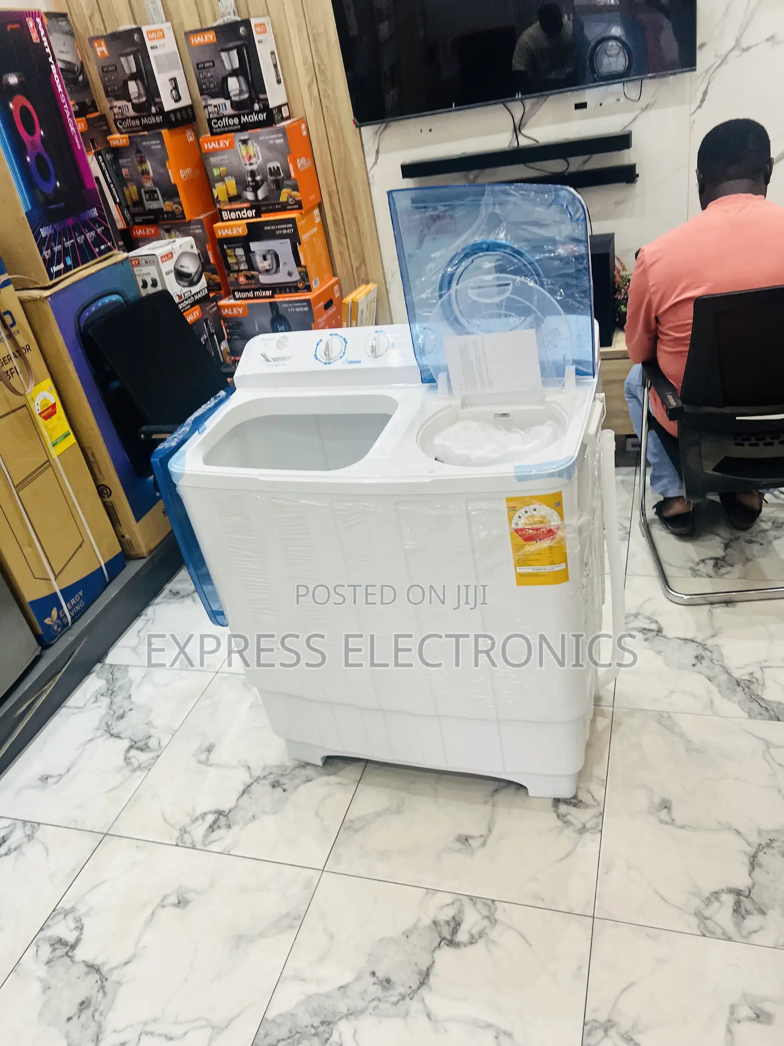 Ultra Slim 11kg Topload Twintub Nasco White