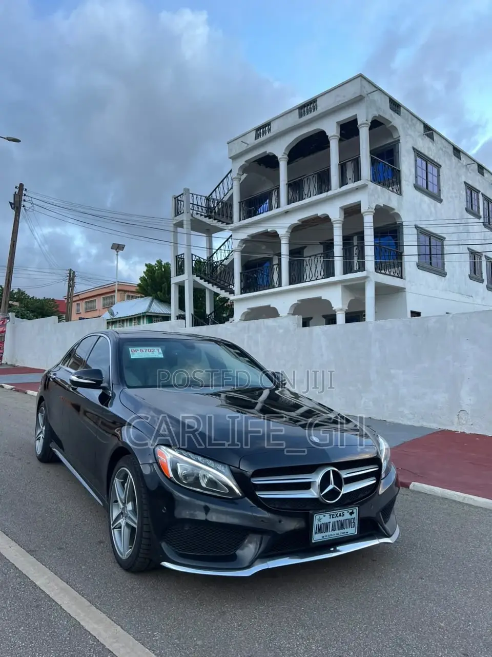 Mercedes-Benz C400 4Matic AWD Sedan (3.0L V6 7A) 2015 Black