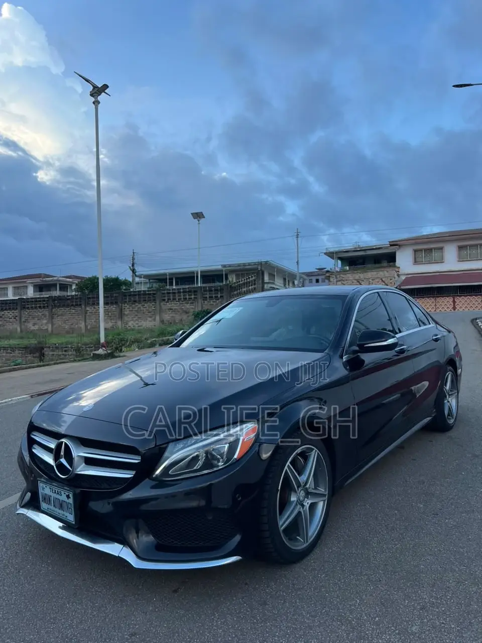 Mercedes-Benz C400 4Matic AWD Sedan (3.0L V6 7A) 2015 Black