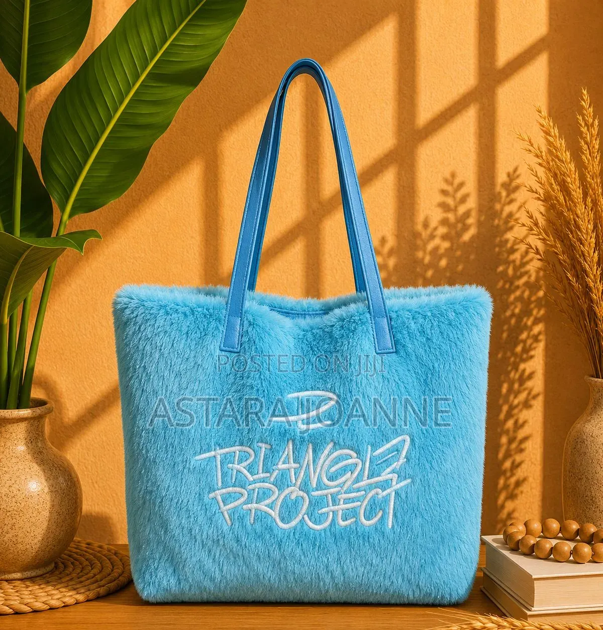 Luxe Fur Tote Bag