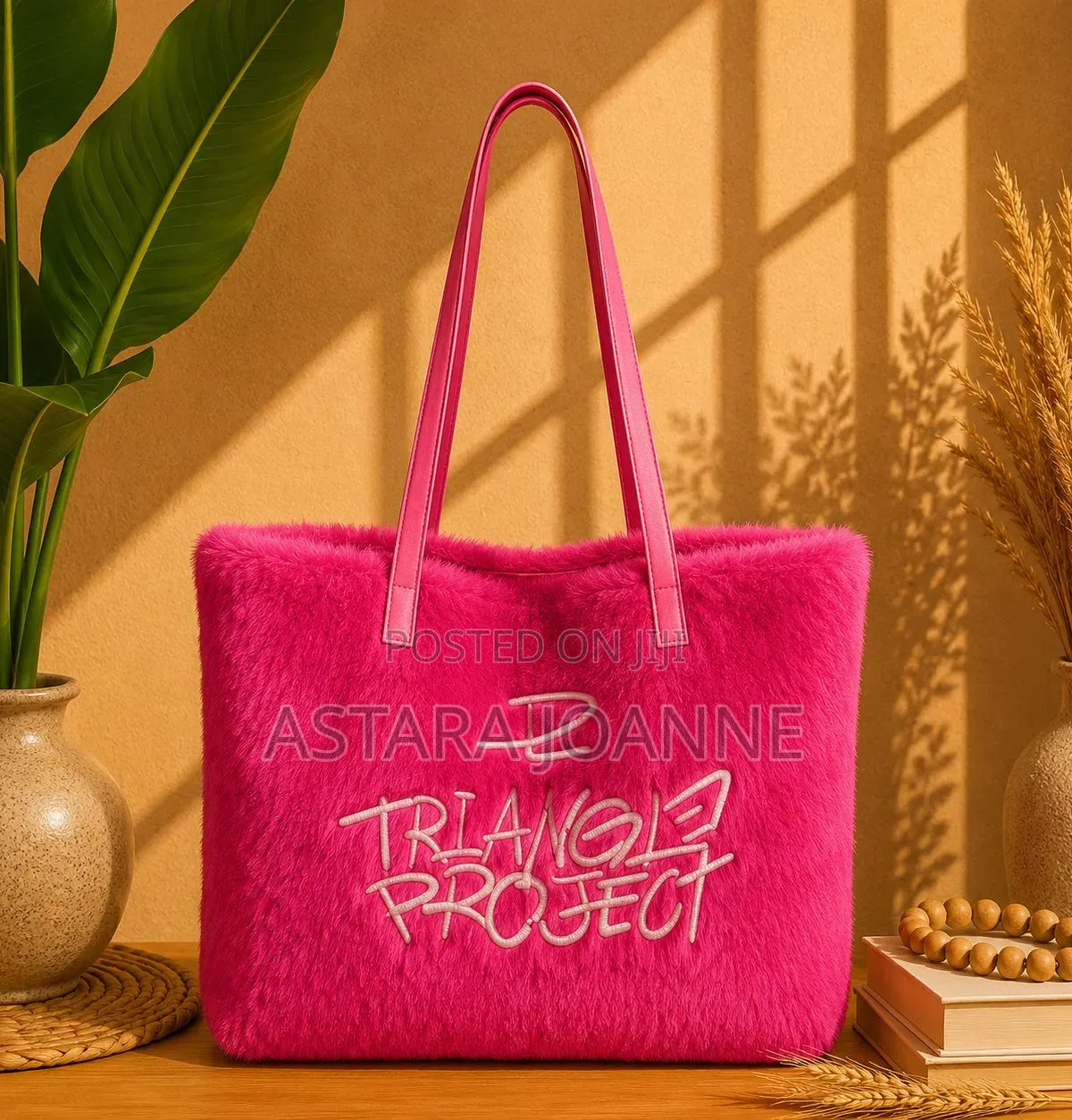 Luxe Fur Tote Bag