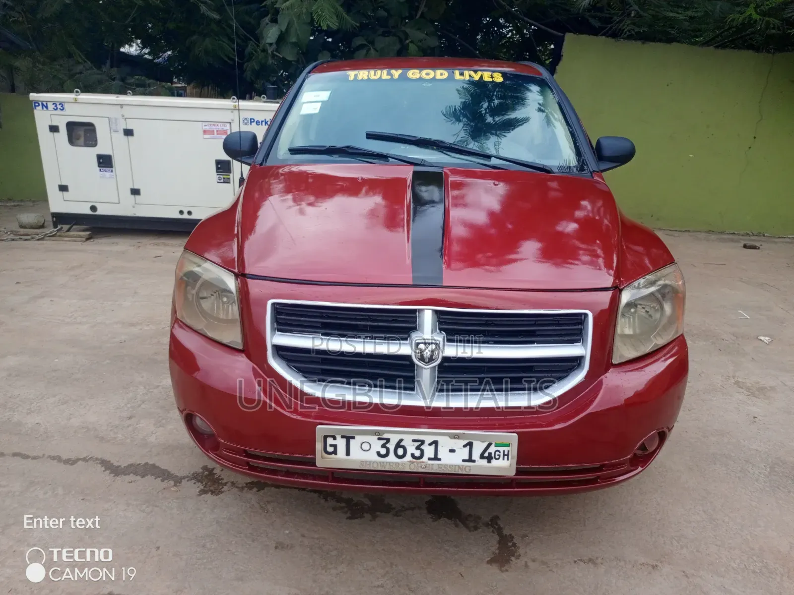 Dodge Caliber 1.8 L SXT 2009 Red