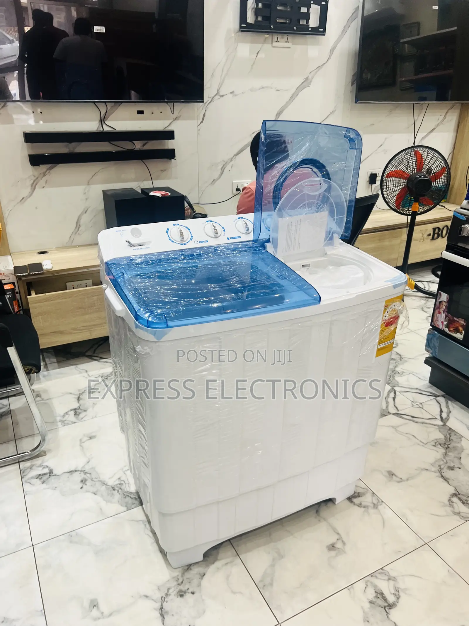 Get a New White 11kg Nasco Wash and Spin