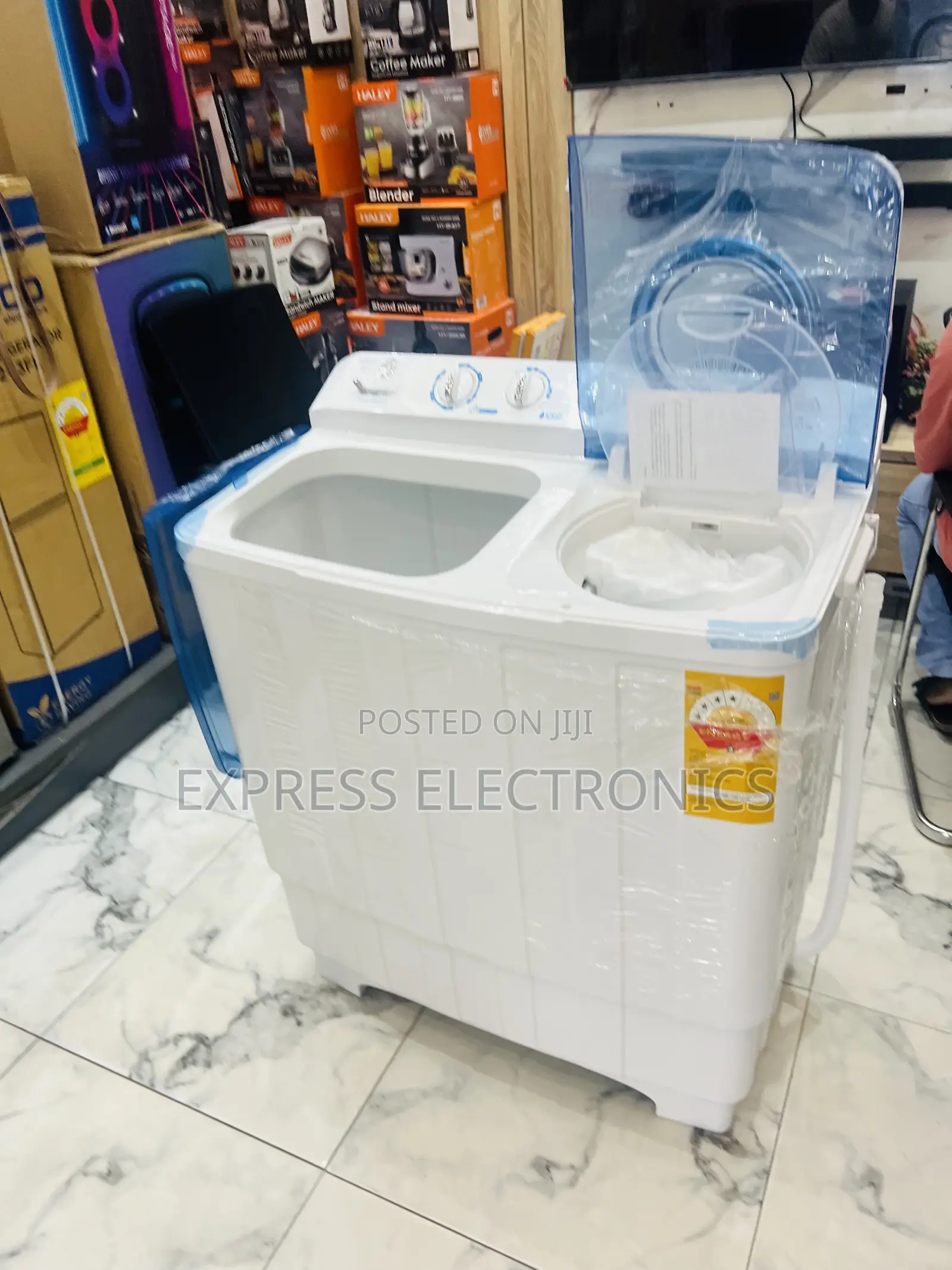Get a New White 11kg Nasco Wash and Spin