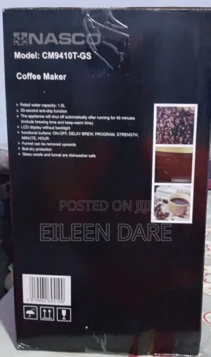 Nasco 900Watt Coffee Maker