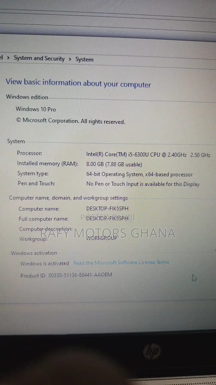 Laptop HP EliteBook 840 G3 8GB Intel Core i5 SSD 256GB