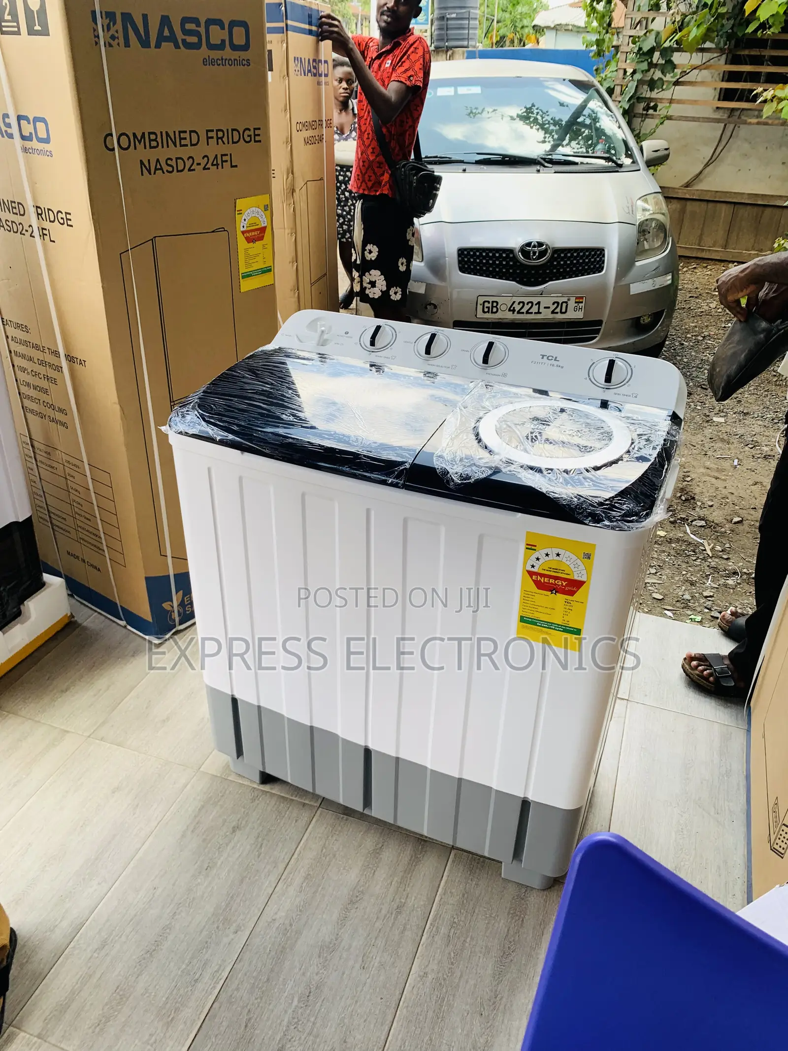Zealous Sleek White 10.5hp Washing Machine TCL