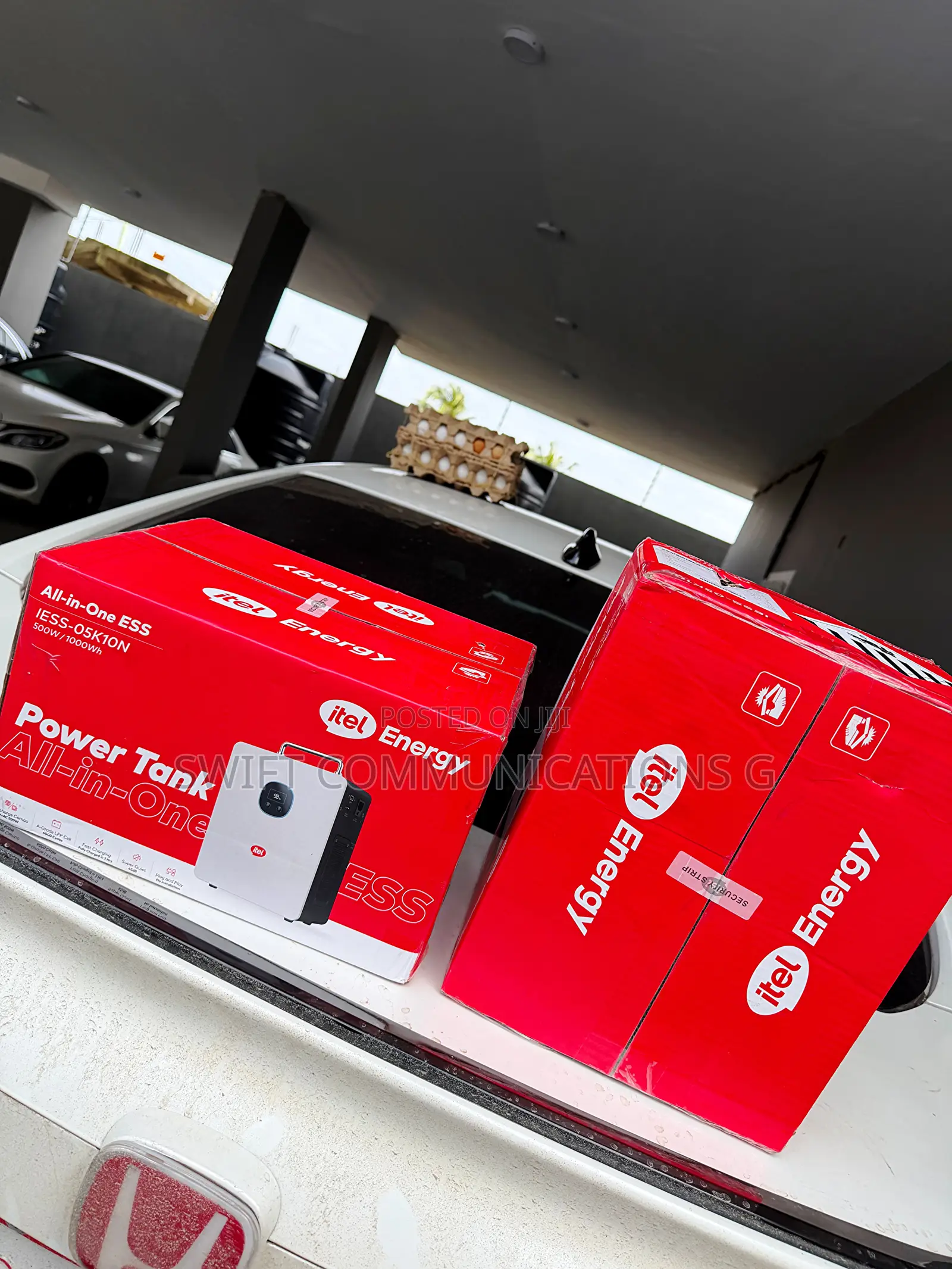 Portable Power Station 500W X2 Output Itel Powertank