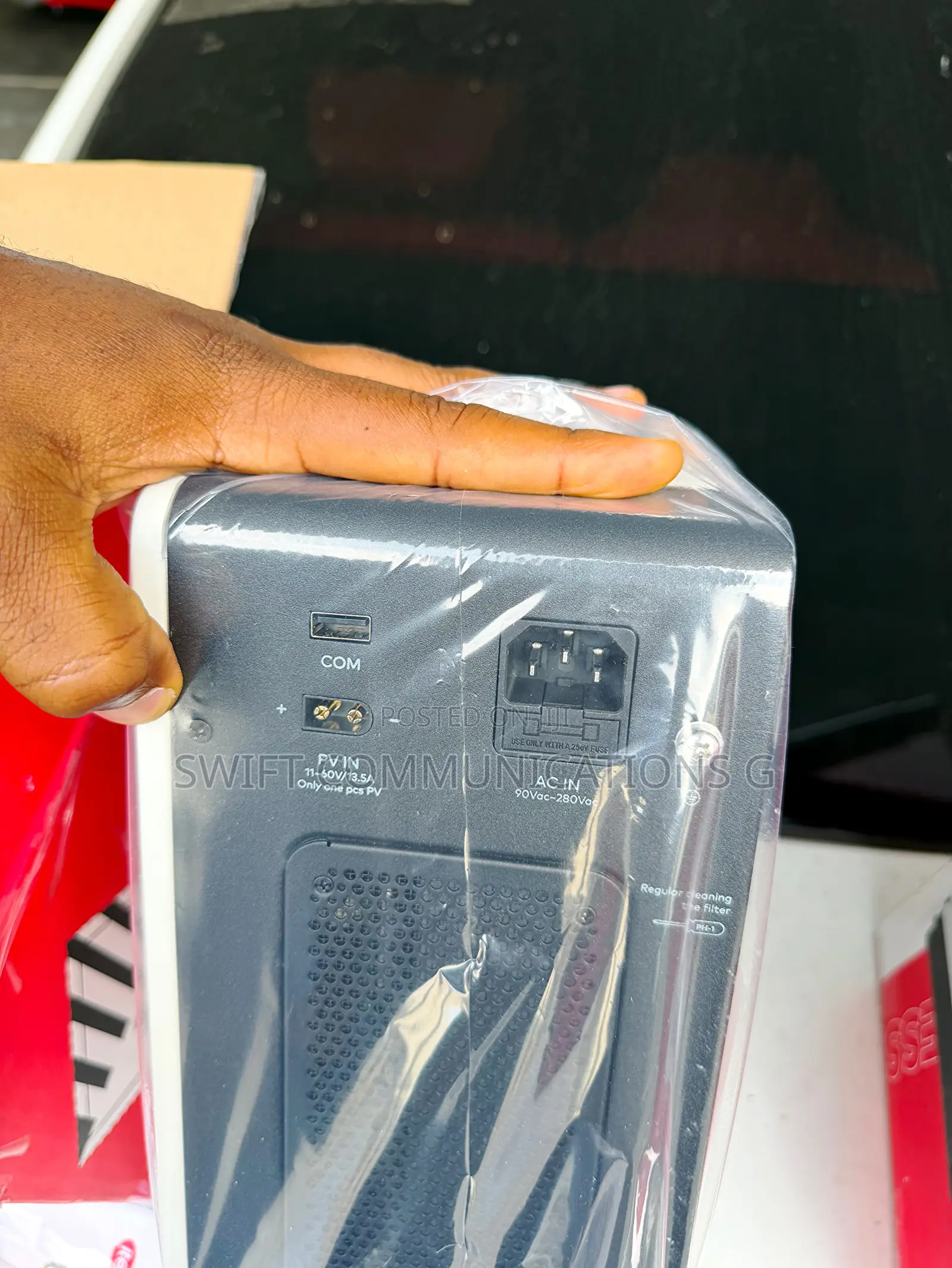 Portable Power Station 500W X2 Output Itel Powertank