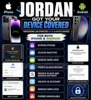 Bypass iPhone and Remove iCloud, Google Account, ID Account, MDM Lock
