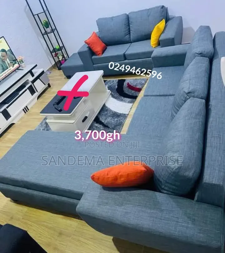 Turkish Sofas L Shapes, Brand New in Rubber
