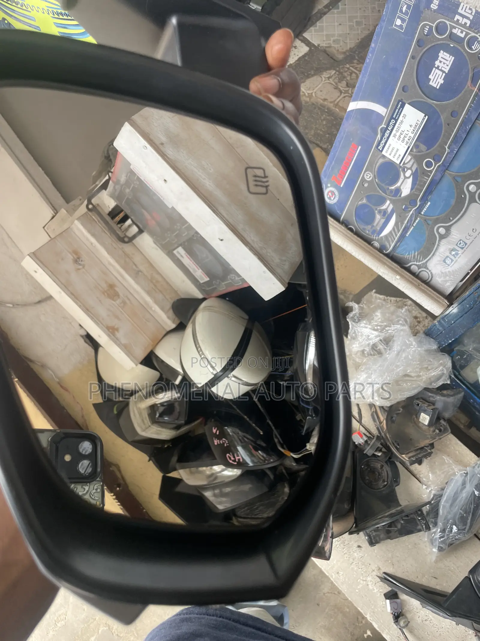 Toyota Highlander 2014-2019 Side Mirror With Light and Sensor
