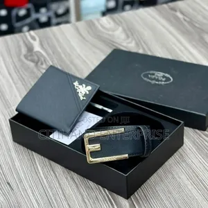 Quality Wallet and Belt - Perfect Gift for Him