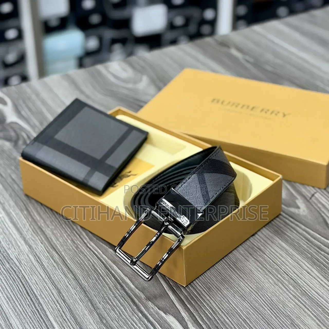Quality Wallet and Belt - Perfect Gift for Him